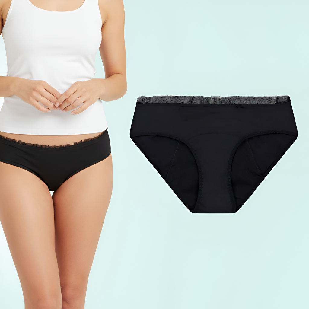Chiloți pentru flux menstrual abundent, ofertă BOGO, pentru utilizare zilnică de către femei | Fioriscas