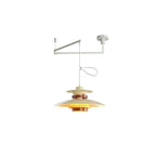 Solva hanglamp met draaibare pendels, Scandinavische stijl, ontwerp met vier kappen
