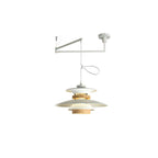 Solva hanglamp met draaibare pendels, Scandinavische stijl, ontwerp met vier kappen