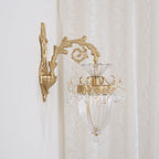 Elosia Gouden Dubbele Wandlamp | Fioriscas