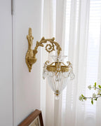Elosia Gouden Dubbele Wandlamp | Fioriscas