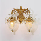 Elosia Gouden Dubbele Wandlamp | Fioriscas