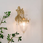 Elosia Gouden Dubbele Wandlamp | Fioriscas