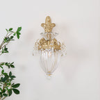 Elosia Gouden Dubbele Wandlamp | Fioriscas