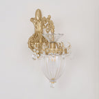 Elosia Gouden Dubbele Wandlamp | Fioriscas