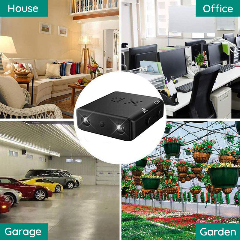 AeroLite Mini WiFi Camera, HD 1080p Video With Audio & Motion Alerts