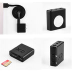 Mini 1080p Spy Camera With Night Vision and Audio, LuminaKey Nano