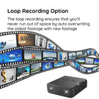 AeroLite Mini WiFi Camera, HD 1080p Video With Audio & Motion Alerts