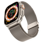 Milanese Loop Apple Watch -ranneke, Arden ruostumattomasta teräksestä valmistettu verkkohihna