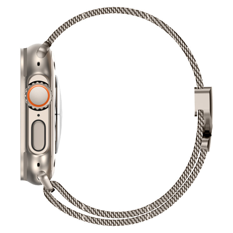 Milanese Loop Apple Watch -ranneke, Arden ruostumattomasta teräksestä valmistettu verkkohihna
