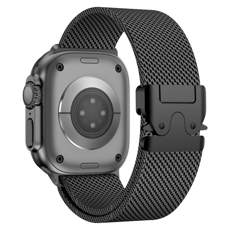 Milanese Loop Apple Watch -ranneke, Arden ruostumattomasta teräksestä valmistettu verkkohihna