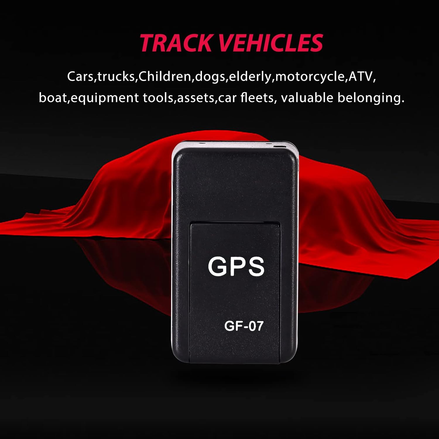 Magnetický GPS lokátor vozidla, voděodolný s upozorněními na aktuální polohu