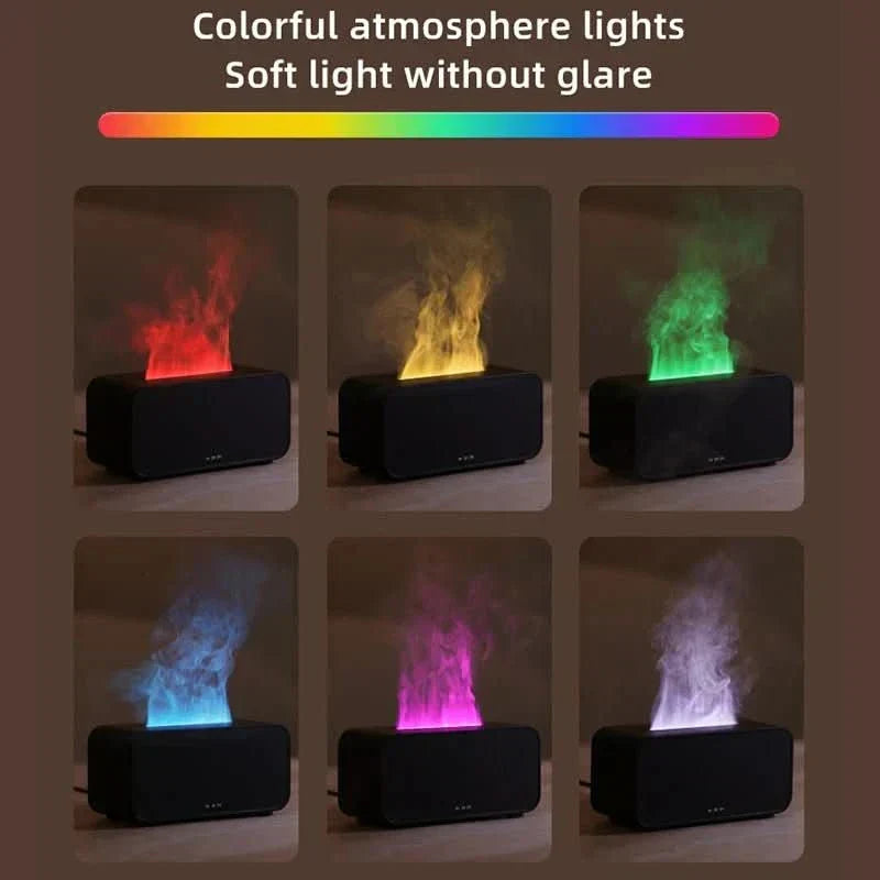 Kompaktní ultrazvukový aroma difuzér se změnou barvy LED - Fioriscas