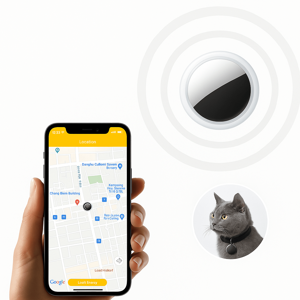 Bluetooth GPS tracker na klíče a cennosti - Fioriscas