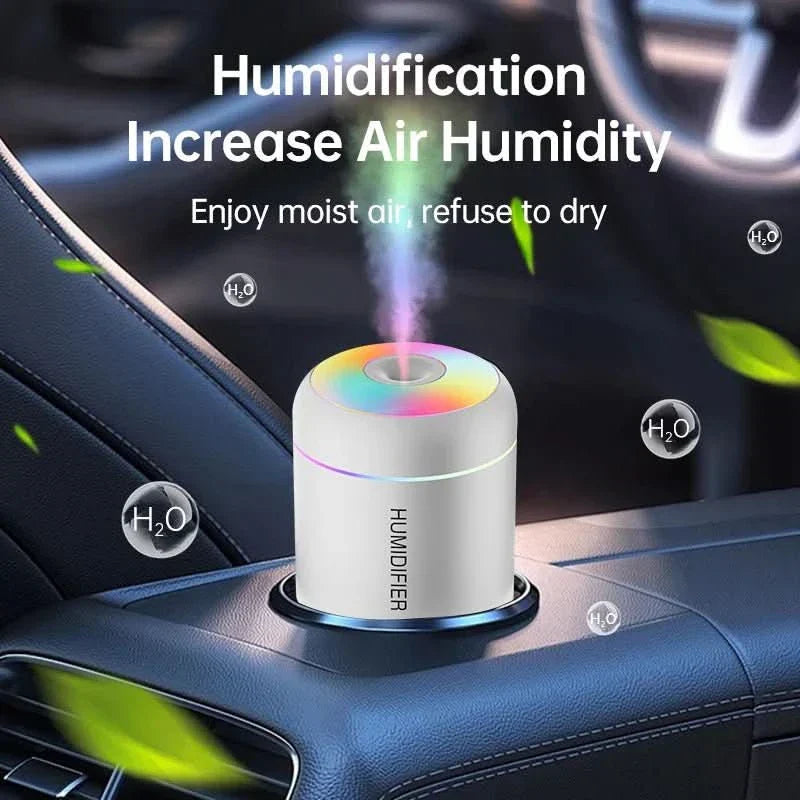 180ml USB Humidifier with LED Lighting - Fioriscas