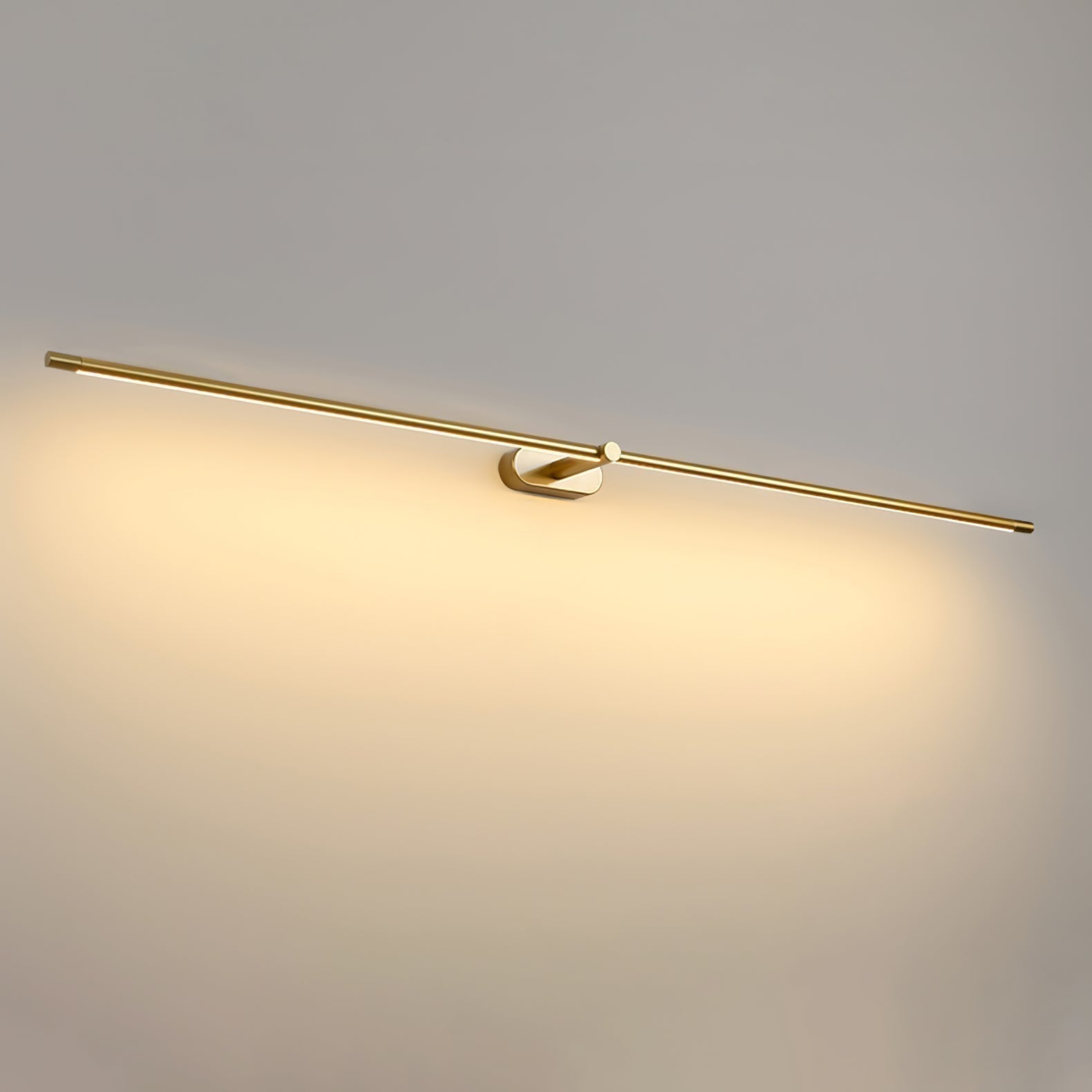 AstraLume genopladelig væglampe med berøringsstyring og lineært design