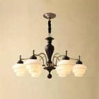 Hovian Wooden Chandelier - Neutralighting