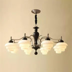 Hovian Wooden Chandelier - Neutralighting