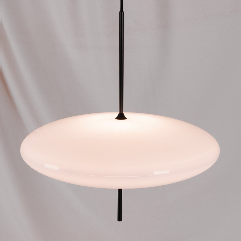 Lampada a sospensione singola ovale moderna nordica Quor | Fioriscas