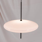 Lampada a sospensione singola ovale moderna nordica Quor | Fioriscas