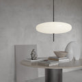 Lampada a sospensione singola ovale moderna nordica Quor | Fioriscas