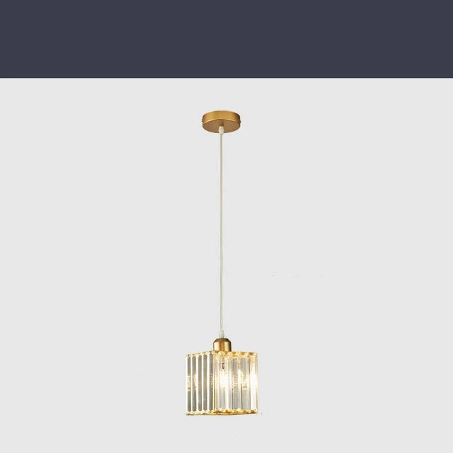 Luminora K9-krystalpendel med rund eller firkantet ramme