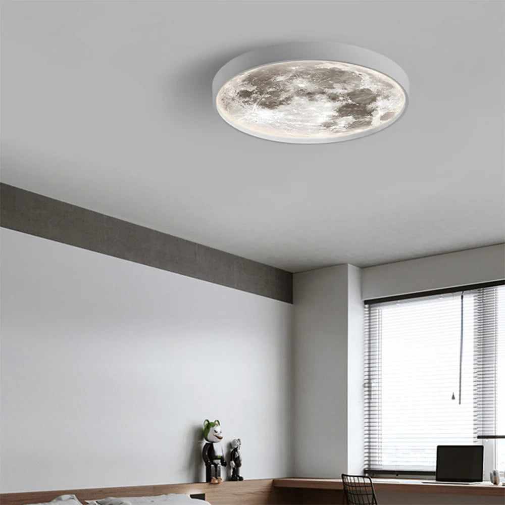 Lampada da soffitto a plafone moderna Arisha, nero/bianco, camera da letto | Fioriscas
