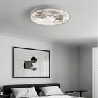 Lampada da soffitto a plafone moderna Arisha, nero/bianco, camera da letto | Fioriscas
