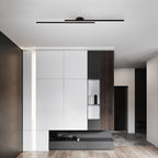 Ultra-Slim LED Semi-Flush Ceiling Light in Aluminum, LumenVale