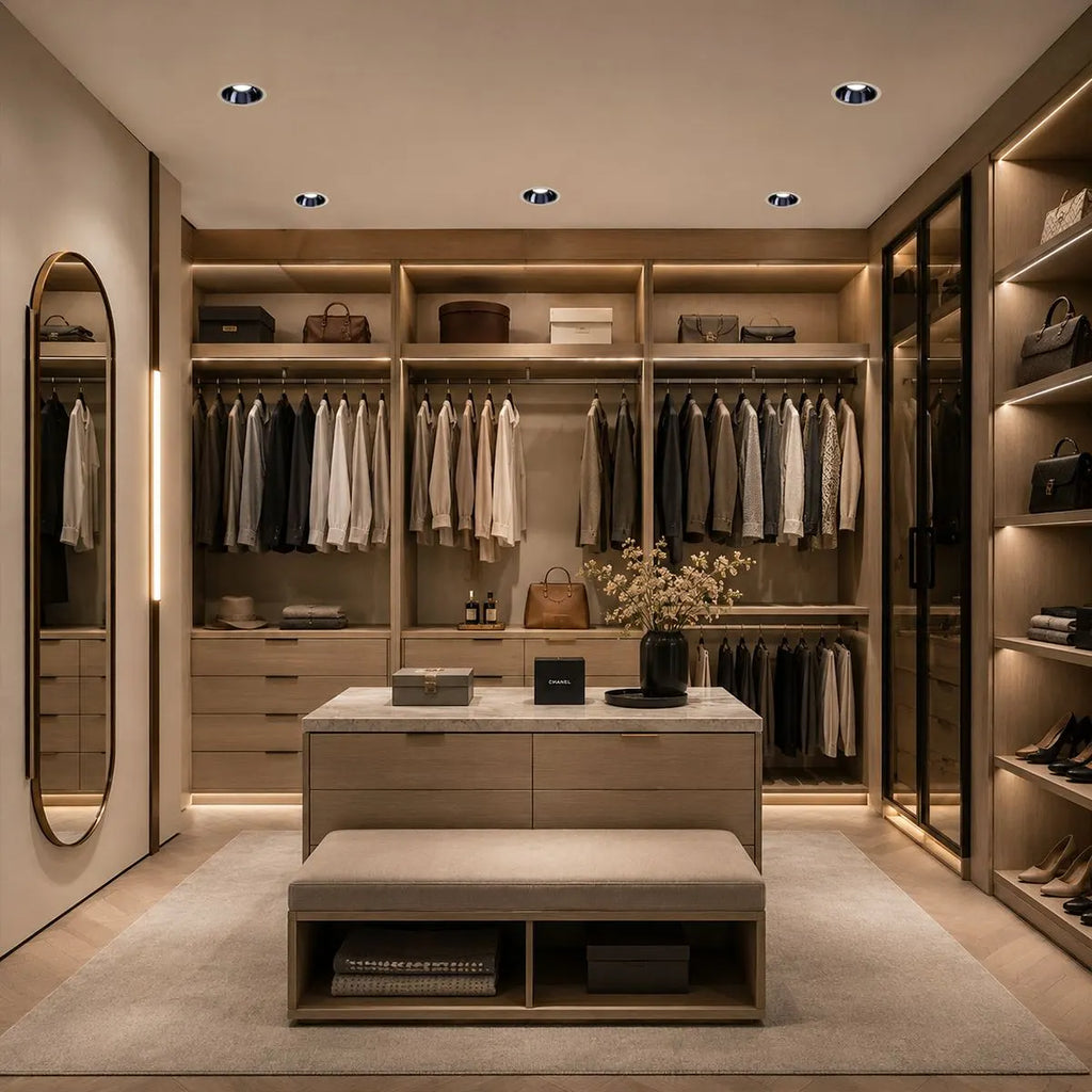 LumenArc Recessed LED Spotlight With 75mm Cutout And Glare Reduction