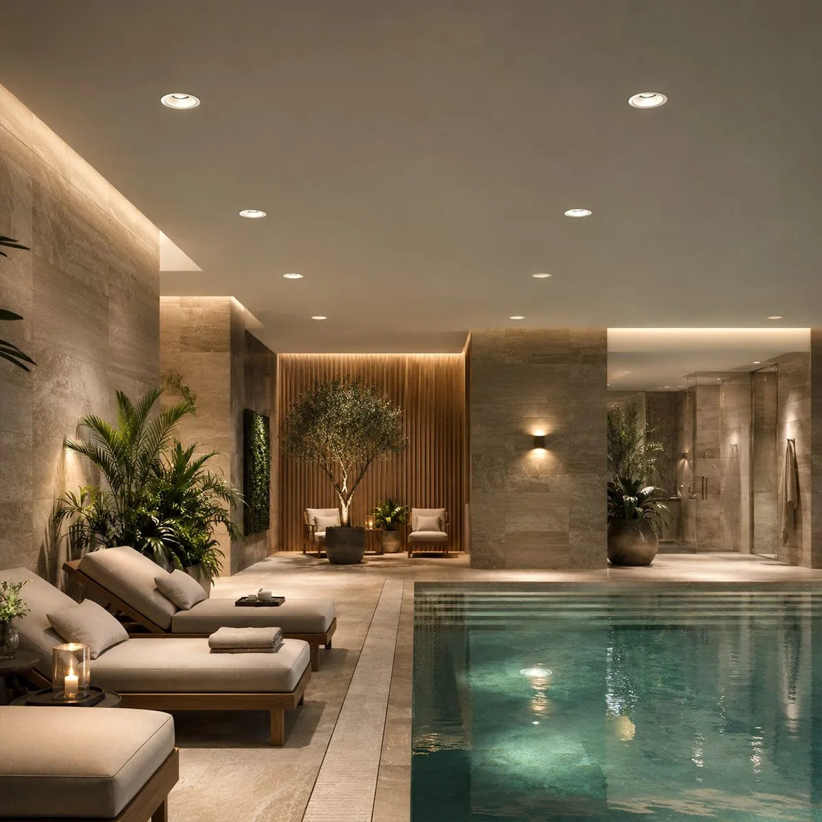 LumenArc Recessed LED Spotlight With 75mm Cutout And Glare Reduction