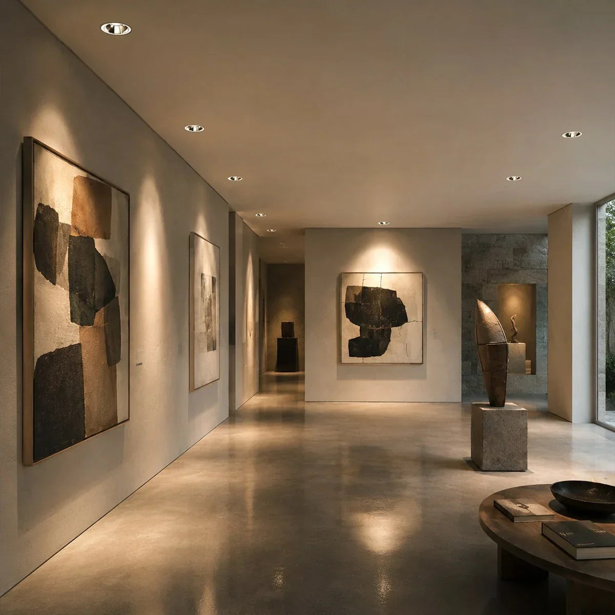 LumenArc Recessed LED Spotlight With 75mm Cutout And Glare Reduction