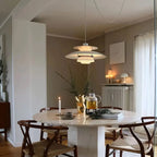 Aurora Layered Pendant Light For Soft Glare Free Ambient Illumination