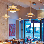 Aurora Layered Pendant Light For Soft Glare Free Ambient Illumination