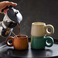 Handcrafted Ceramic Mug For Coffee And Tea, Caldera Rustic Stoneware