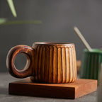 Handcrafted Ceramic Mug For Coffee And Tea, Caldera Rustic Stoneware