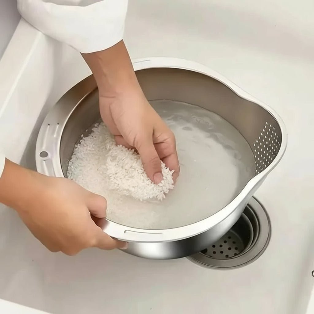 Stevige zeefkom voor efficiënt werk in de keuken - Fioriscas
