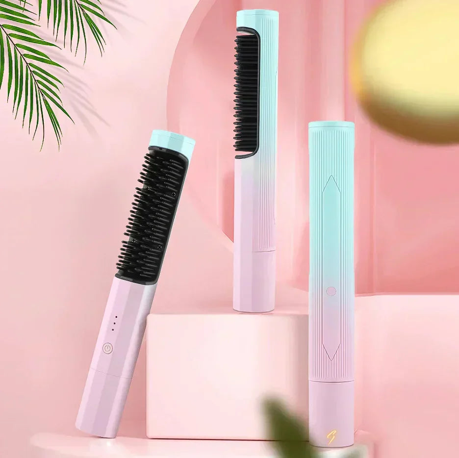 Brosse à cheveux sans fil pour lisser au quotidien | Fioriscas