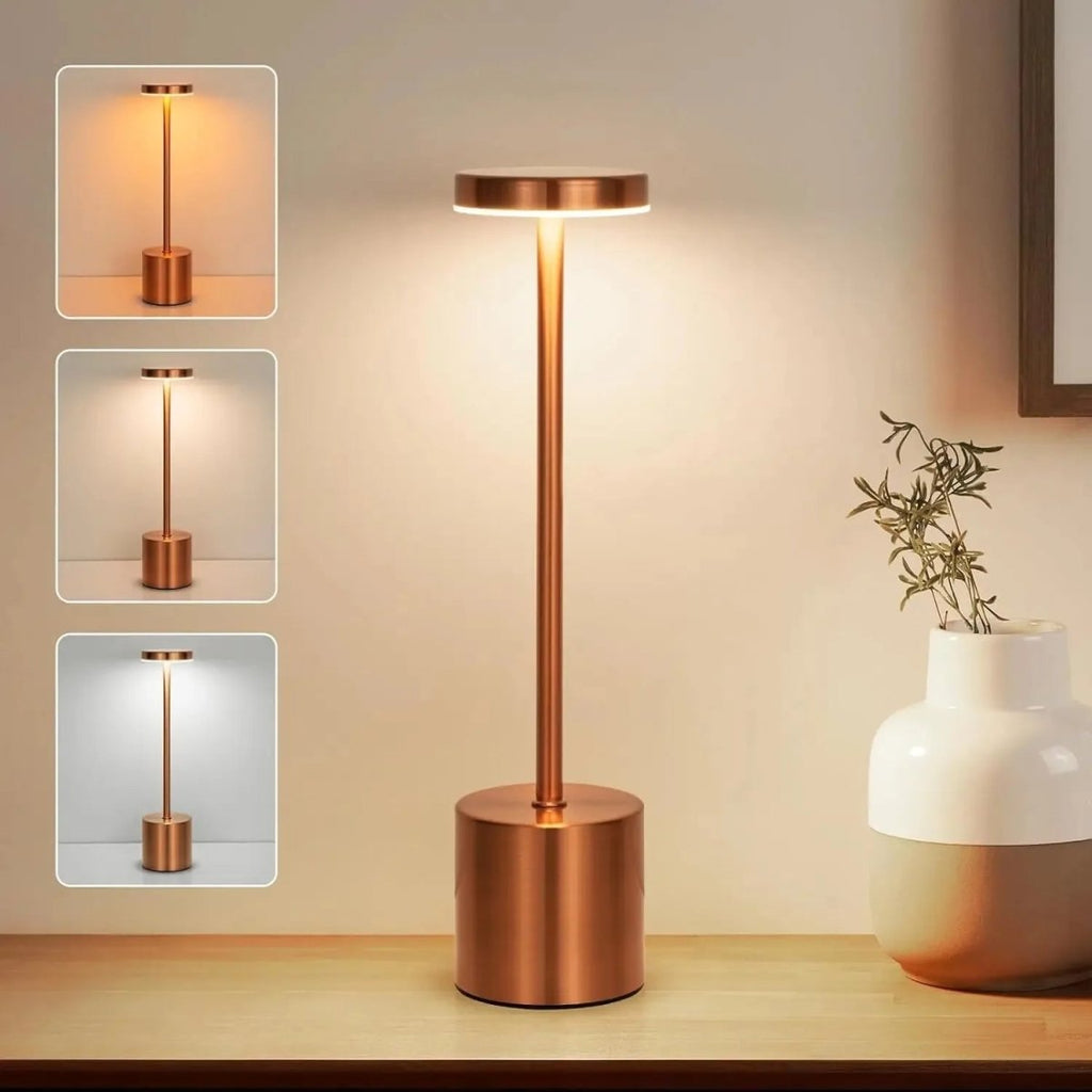 Stolní lampa v severském stylu pro teplé ambientní světlo - Fioriscas