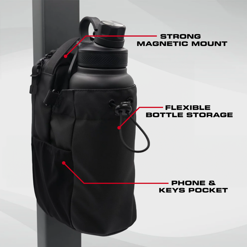QuantaLock Magnetic Gym Bag for Lockers, Racks and Benches