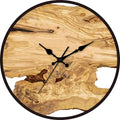 Nástěnné hodiny AstraLume Round s průhledným akrylovým ciferníkem, minimalistický design