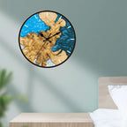 Nástěnné hodiny AstraLume Round s průhledným akrylovým ciferníkem, minimalistický design