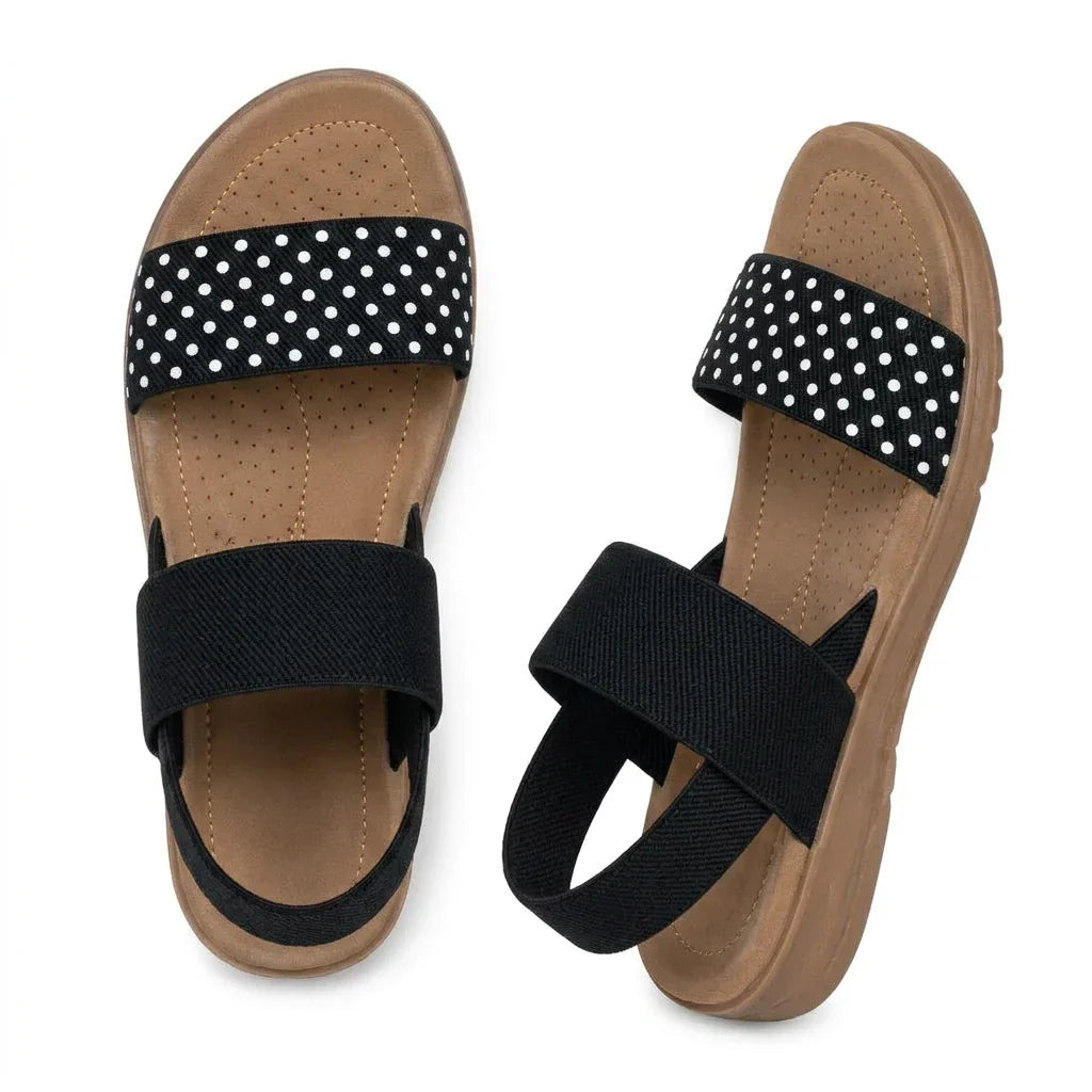 Sandalias elásticas – Ligeras y sin cordones para caminar y viajar | Fioriscas