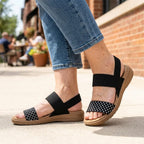 Sandalias elásticas – Ligeras y sin cordones para caminar y viajar | Fioriscas