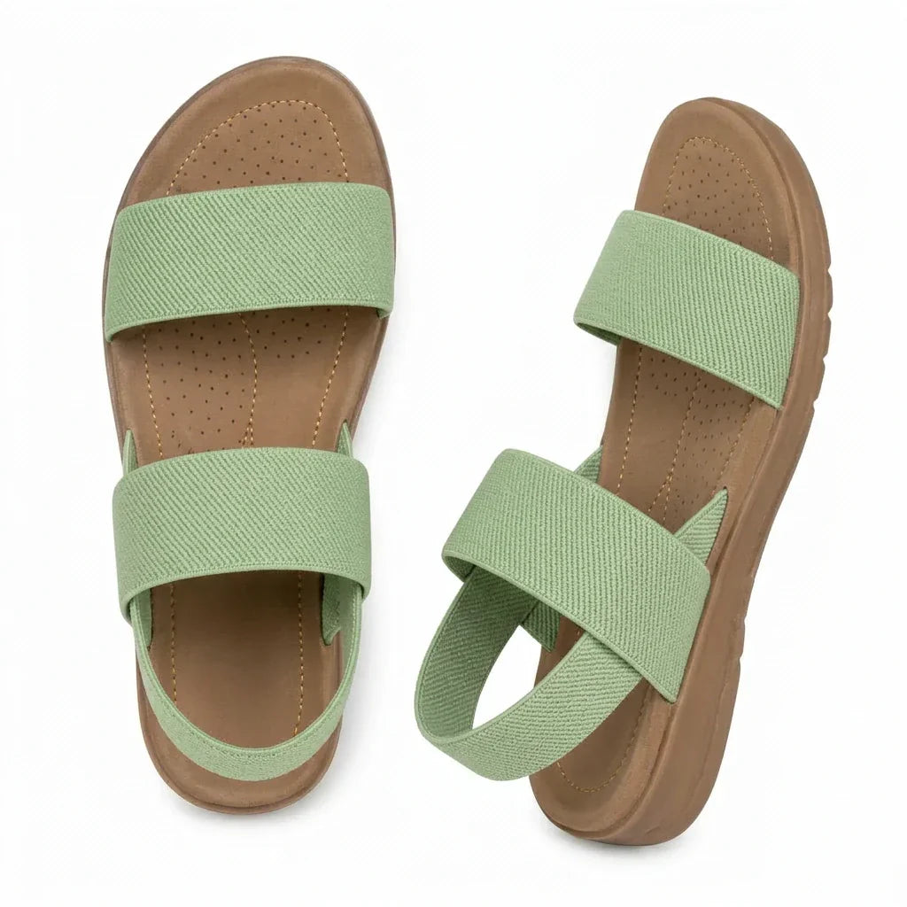 Sandalias elásticas – Ligeras y sin cordones para caminar y viajar | Fioriscas