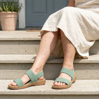 Sandalias elásticas – Ligeras y sin cordones para caminar y viajar | Fioriscas