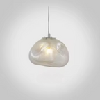 Lampada a sospensione NimbusGlow ispirata alle nuvole in vetro per interni moderni | Fioriscas
