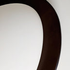 Plafondlamp Hout en Ovale Kap Minimalistisch Natuurlijk | Fioriscas