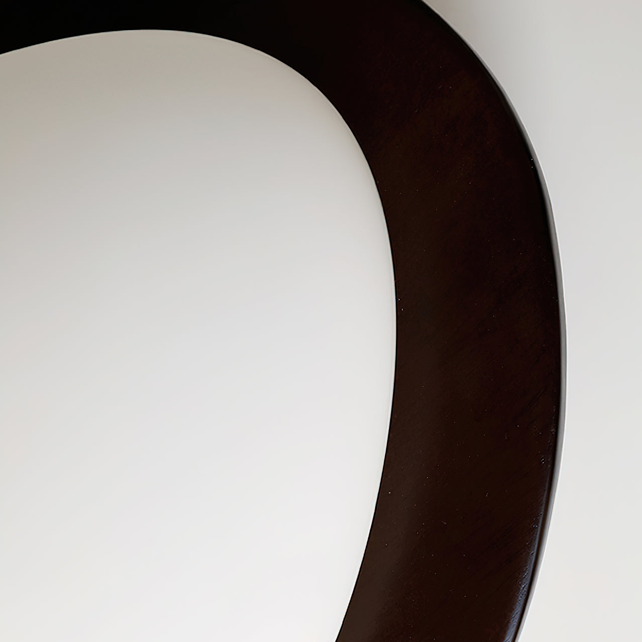 Plafondlamp Hout en Ovale Kap Minimalistisch Natuurlijk | Fioriscas