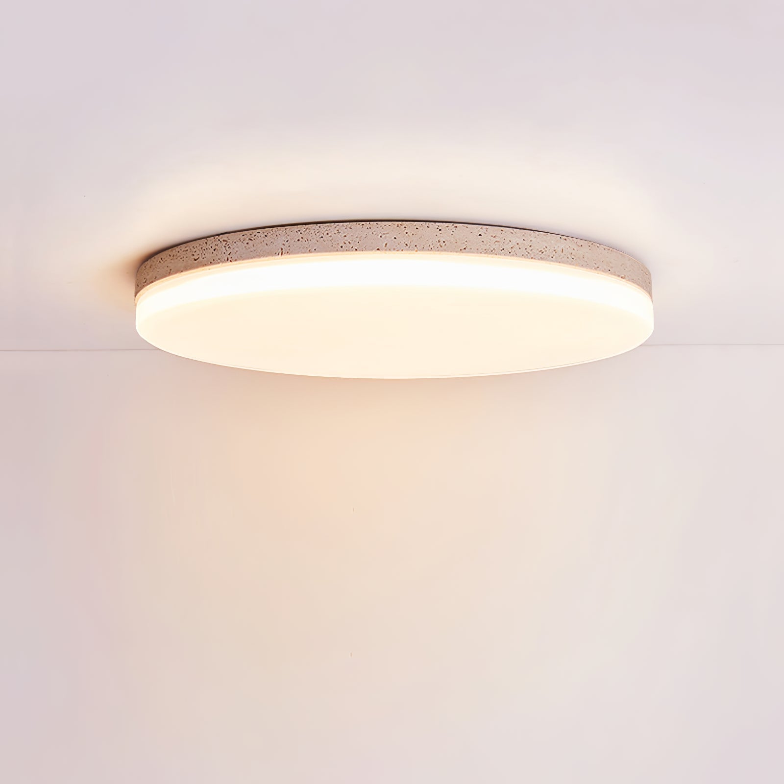Orla travertin loftslampe | Fioriscas